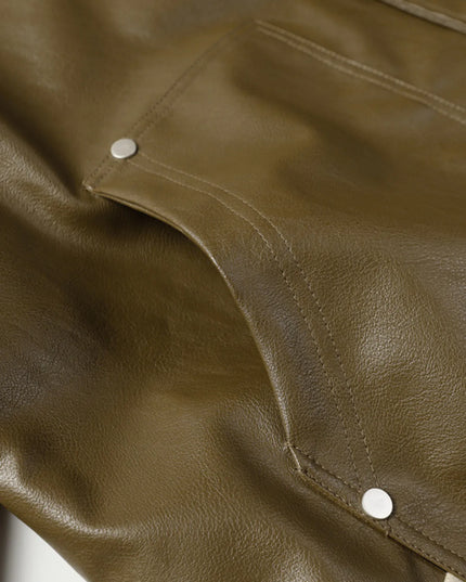 Men's Button Up Long Sleeve Jacket