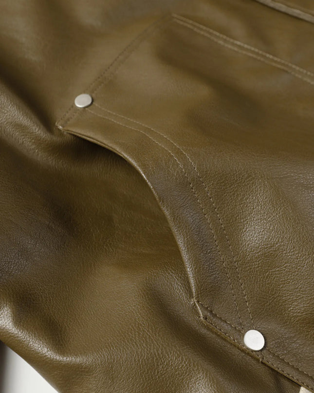 Men's Button Up Long Sleeve Jacket