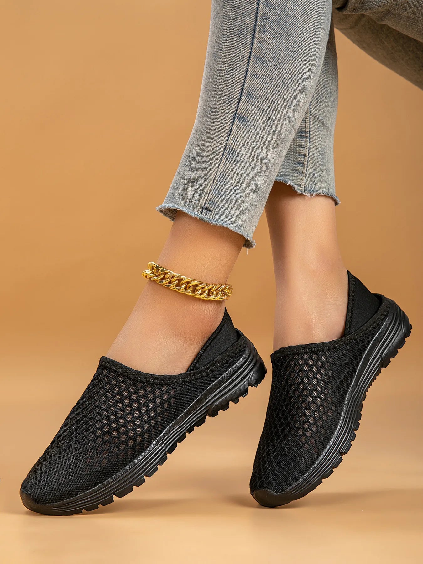 Breathable Mesh Slip-Ons