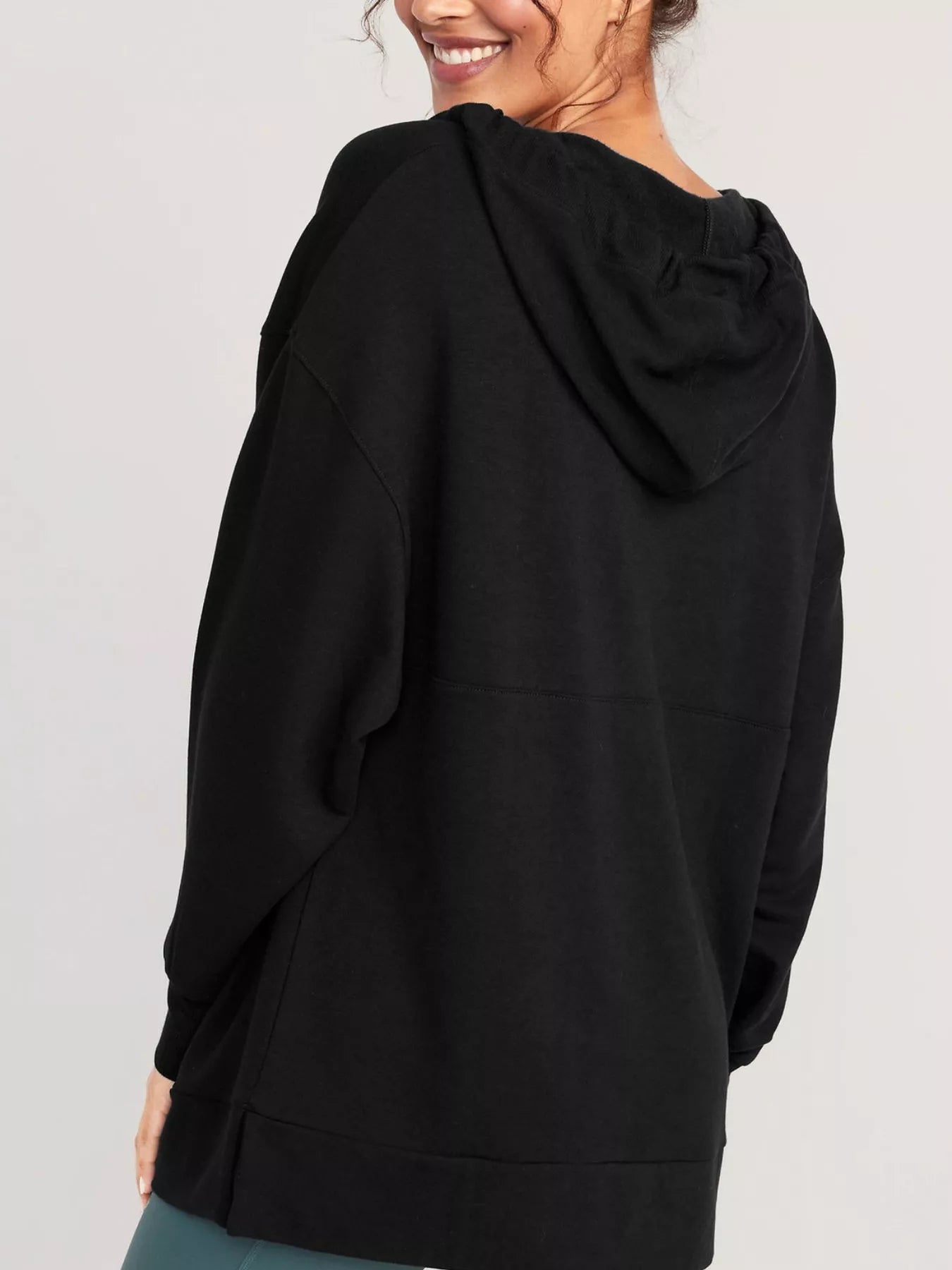 Drawstring Kangaroo Pocket Long Sleeve Hoodie