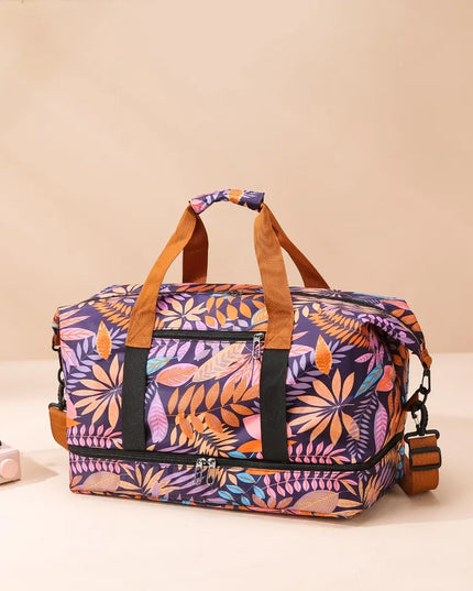 Canvas Printed Travel Bag