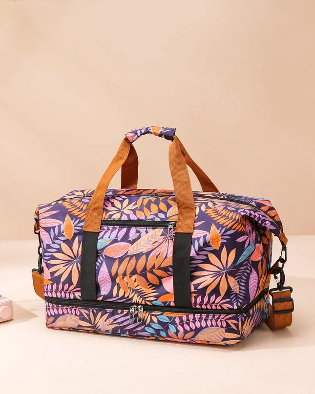Canvas Printed Travel Bag