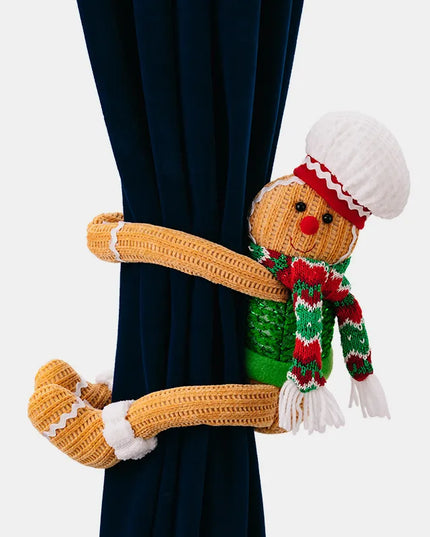 Gingerbread Curtain Clasp Green One Size