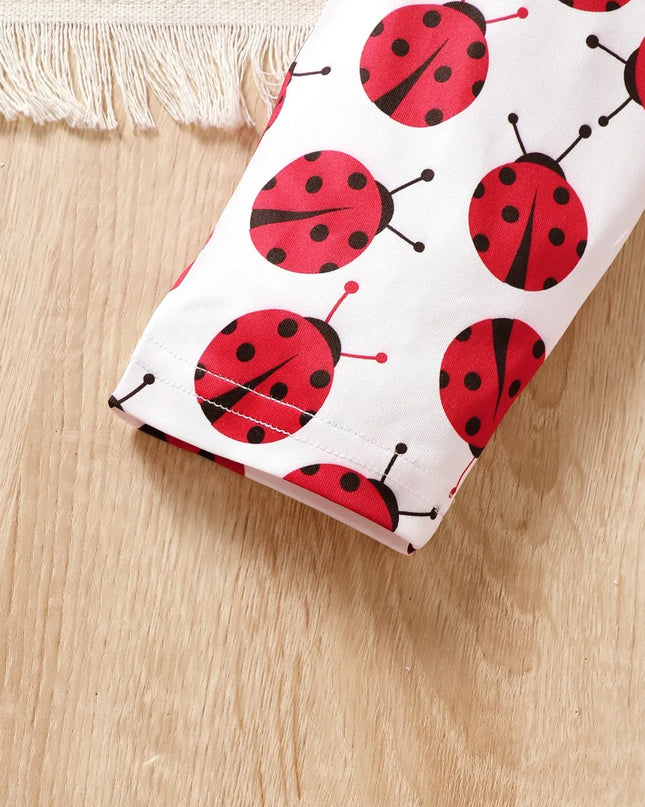 Children's Cartoon Top and Pants Set