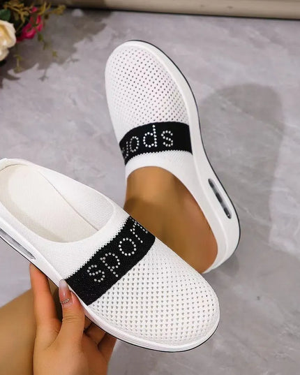 Breathable Mesh Round Toe Sandals 