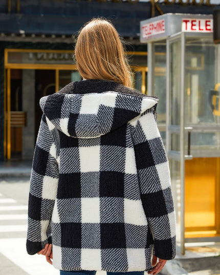 Two-Side Wear Hooded Coat