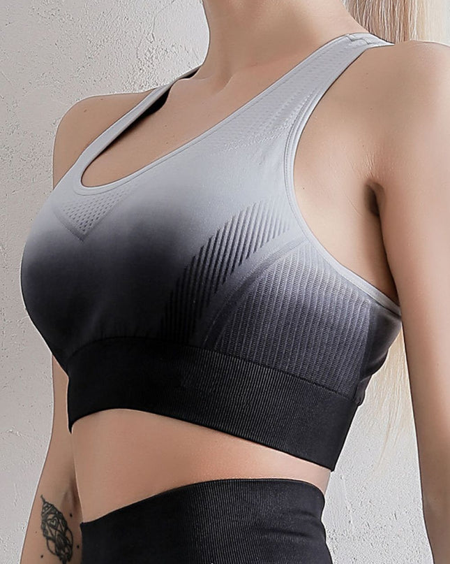 Gradient Racerback Sports Bra