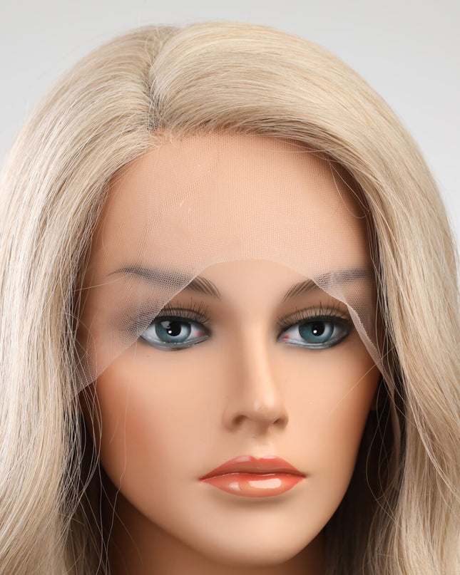 13*2" Lace Front Wigs Synthetic Long Wave 25" 150% Density