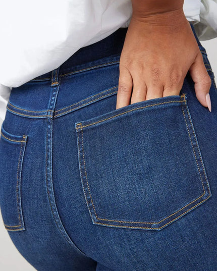 Full Size High-Waisted Flare Jeans Plus Size