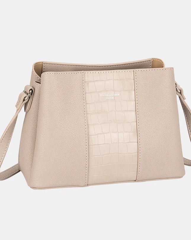 David Jones PU Leather Crossbody Bag