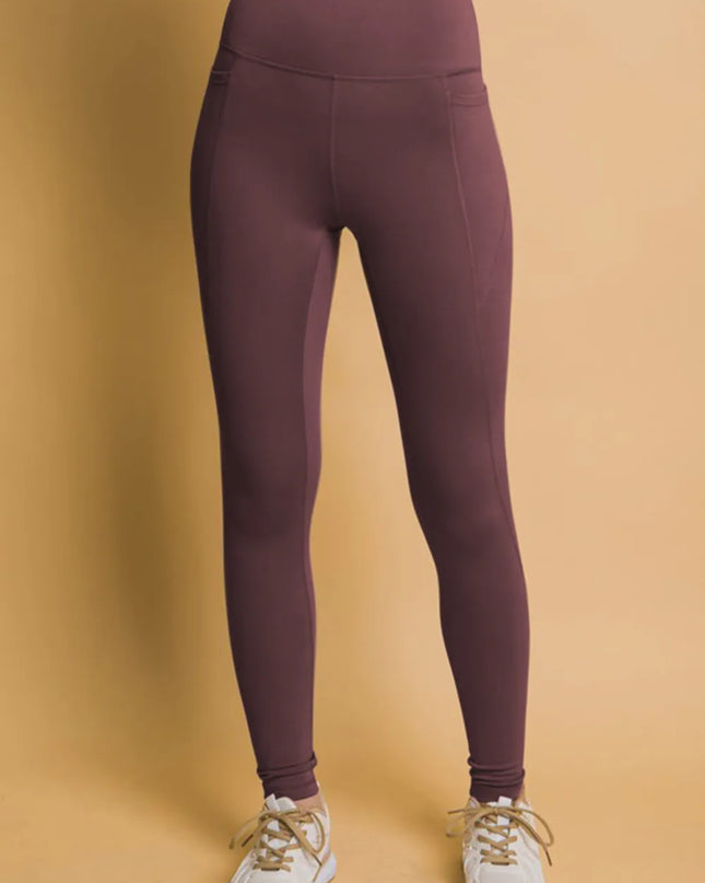 Love Tree High Waist Leggings with Side Pockets