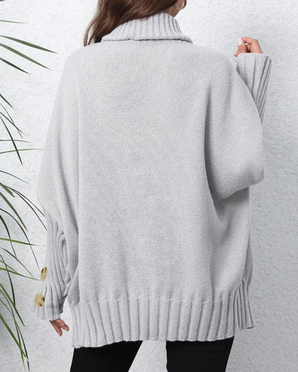 Turtleneck Long Sleeve Sweater