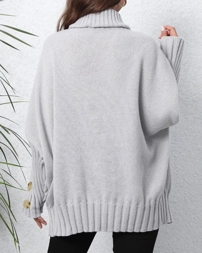 Turtleneck Long Sleeve Sweater
