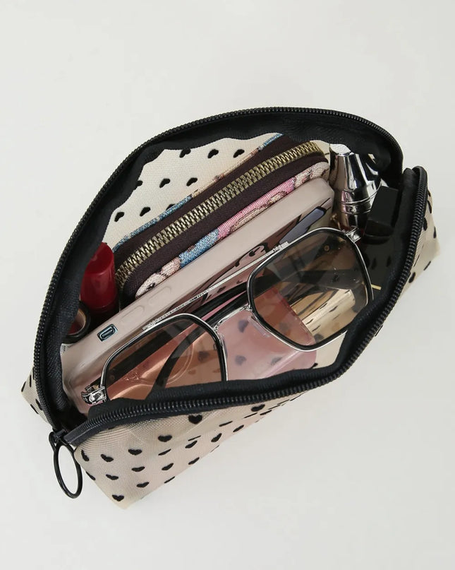 4- Piece Heart Polyester Storage Bag