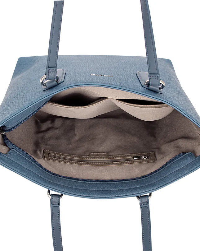 David Jones PU Leather Tote Bag