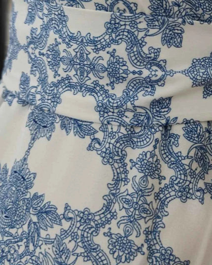 Printed Tied Maxi Cami Dress