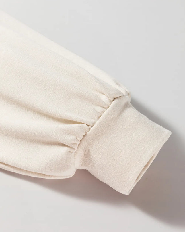 Plaid Round Neck Long Sleeve Mini Dress