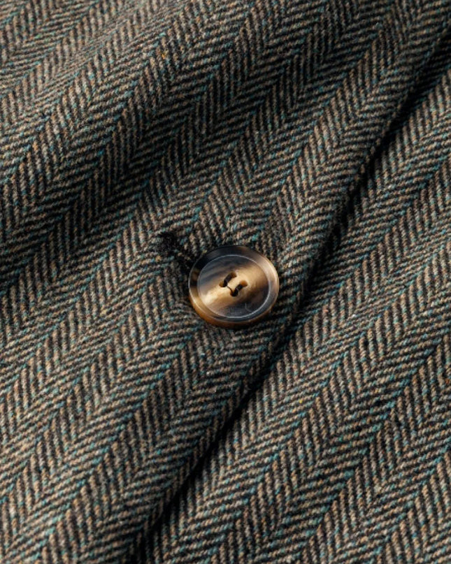 Pocketed Buttoned Long Sleeve Blazer