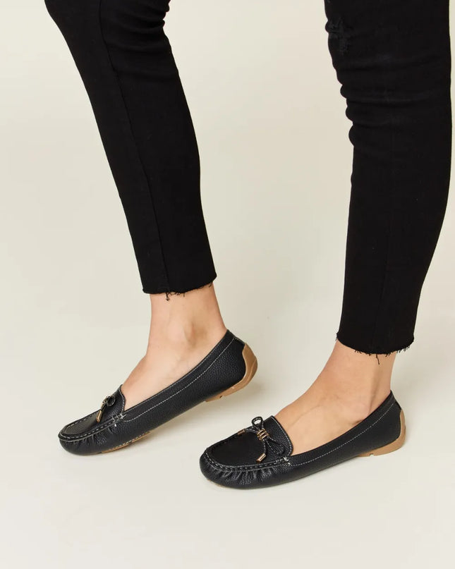 Forever Link Slip On Bow Flats Loafers