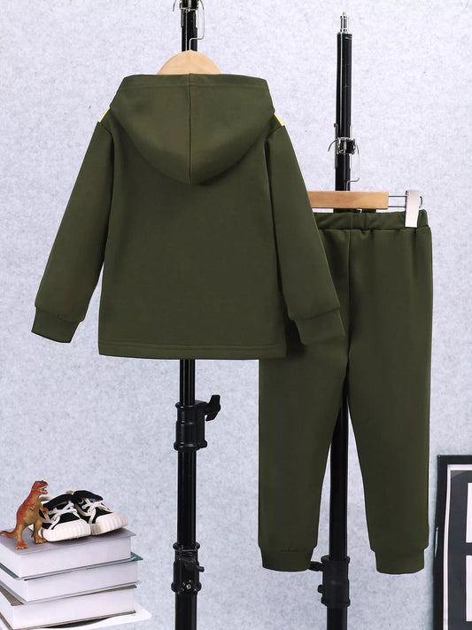 Children's Dinosaur Park Hoodie and Pants Set