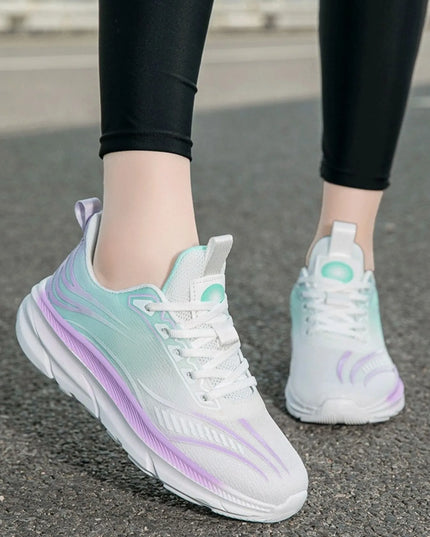 Gradient Colorful Breathable Athletic 