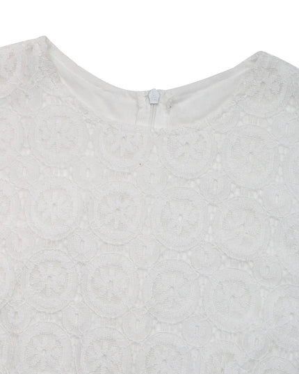 Lace Long Sleeve Midi Dress