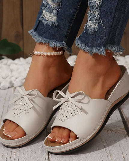 Open Toe Wedge Sandals 