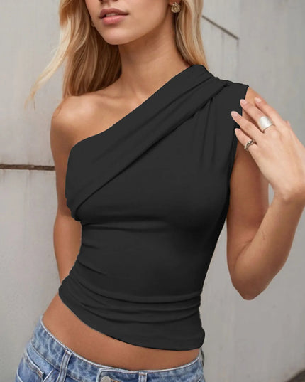 One-Shoulder Tank Top 