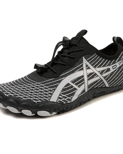 Elastic Lock Laces Mesh Breathable Hike Footwear 