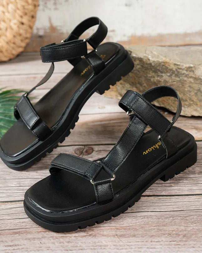 Open Toe Platform Sandals