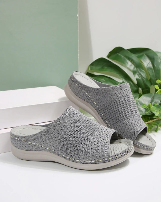 Mesh Open Toe Sandals