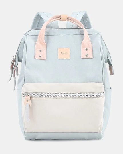 Himawari Water Resistant Canvas Backpack Bag with Side Pockets