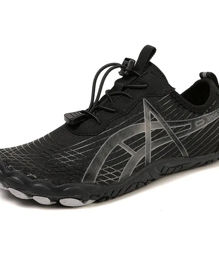 Elastic Lock Laces Mesh Breathable Hike Footwear 