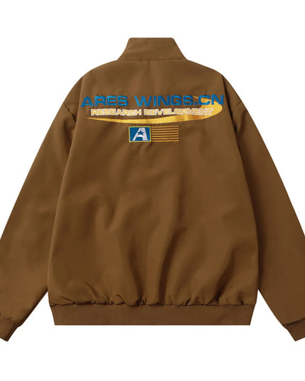 Men's Striped Long Sleeve Jacket