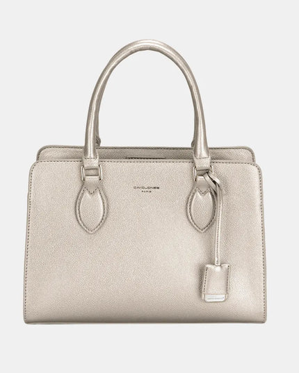 David Jones PU Leather Handbag D.Silver One Size