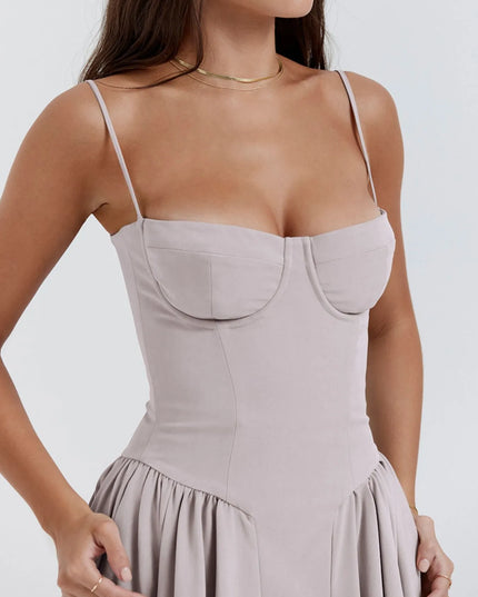 Ruched Sweetheart Neck Cami Dress