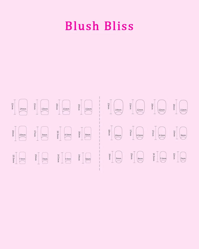 SO PINK BEAUTY Press On Nails 2 Packs 