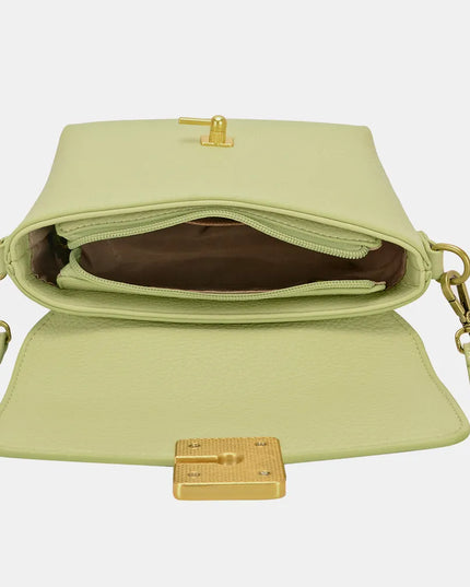 David Jones PU Leather Crossbody Bag