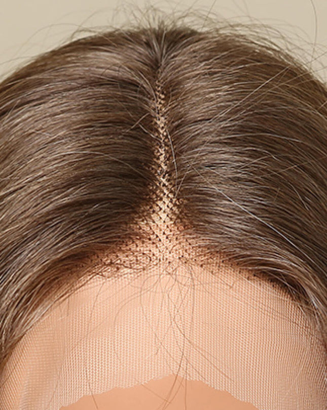 13*2" Lace Front Wigs Synthetic Long Wave 26" 150% Density in Golden Brown