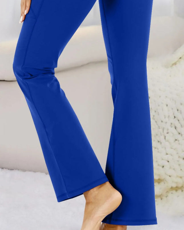 Pocketed High Waist Active Pants