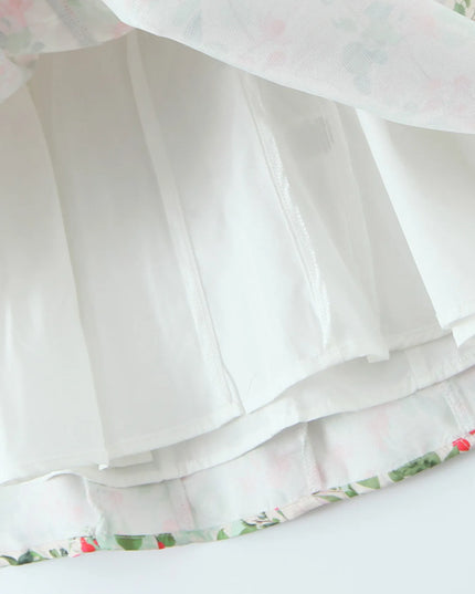 Floral Halter Neck Mini Dress