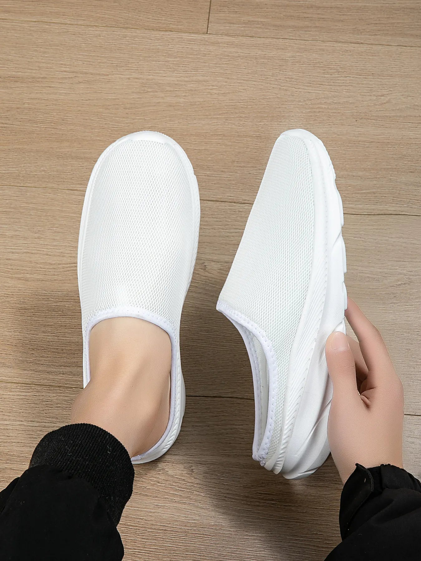 Breathable Mesh Slip-Ons 