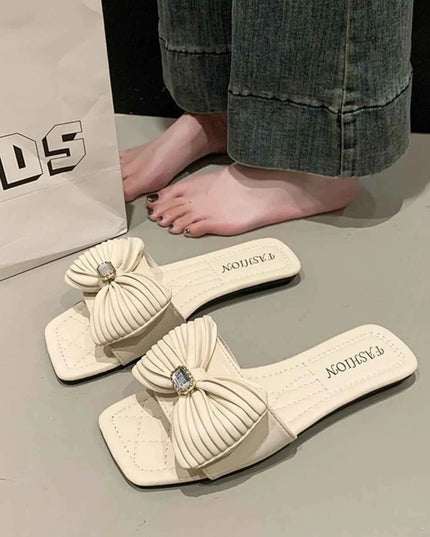 Bow-Knot Flat Sandals