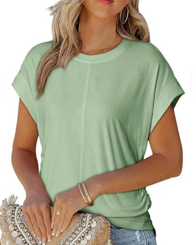 Round Neck Short Sleeve T-Shirt