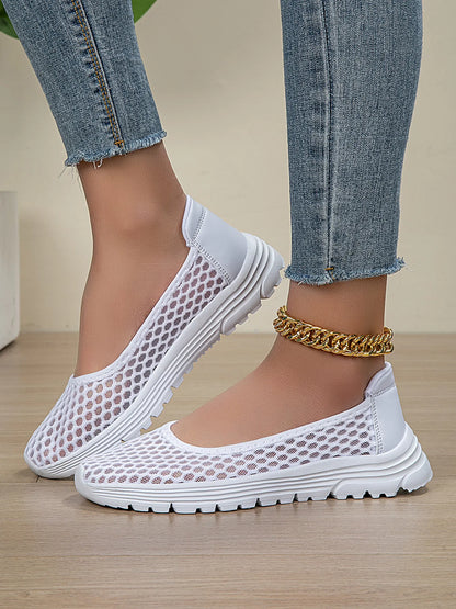 Breathable Mesh Slip-Ons 