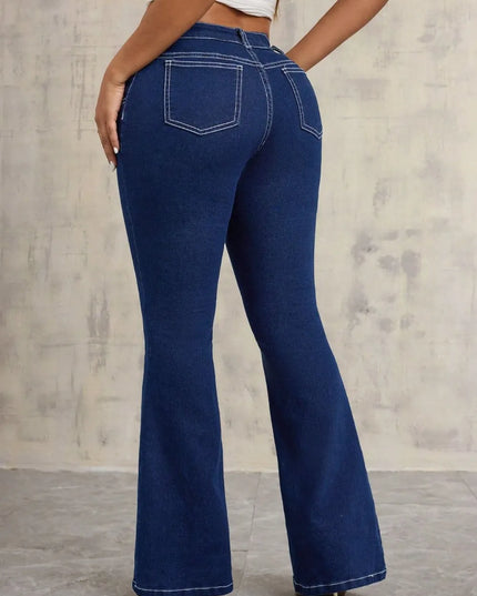Flare Jeans with Pockets