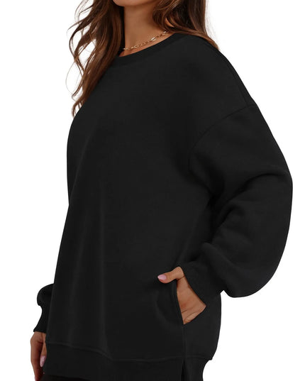 Oversized Long Sleeve Crewneck Sweatshirt