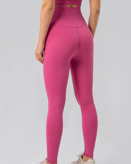 High Waist Wide Waistband Active Leggings 
