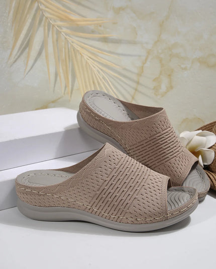 Mesh Open Toe Sandals