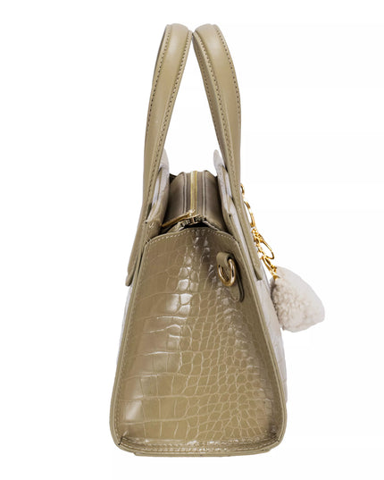 David Jones Crocodile Pattern Handbag